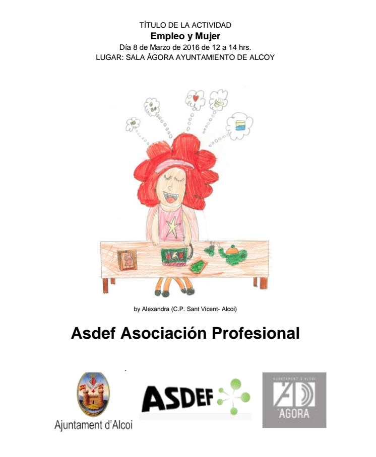 empleo y mujer asdef alcoy