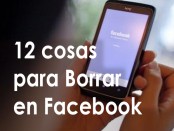 cosas para borrar en facebook